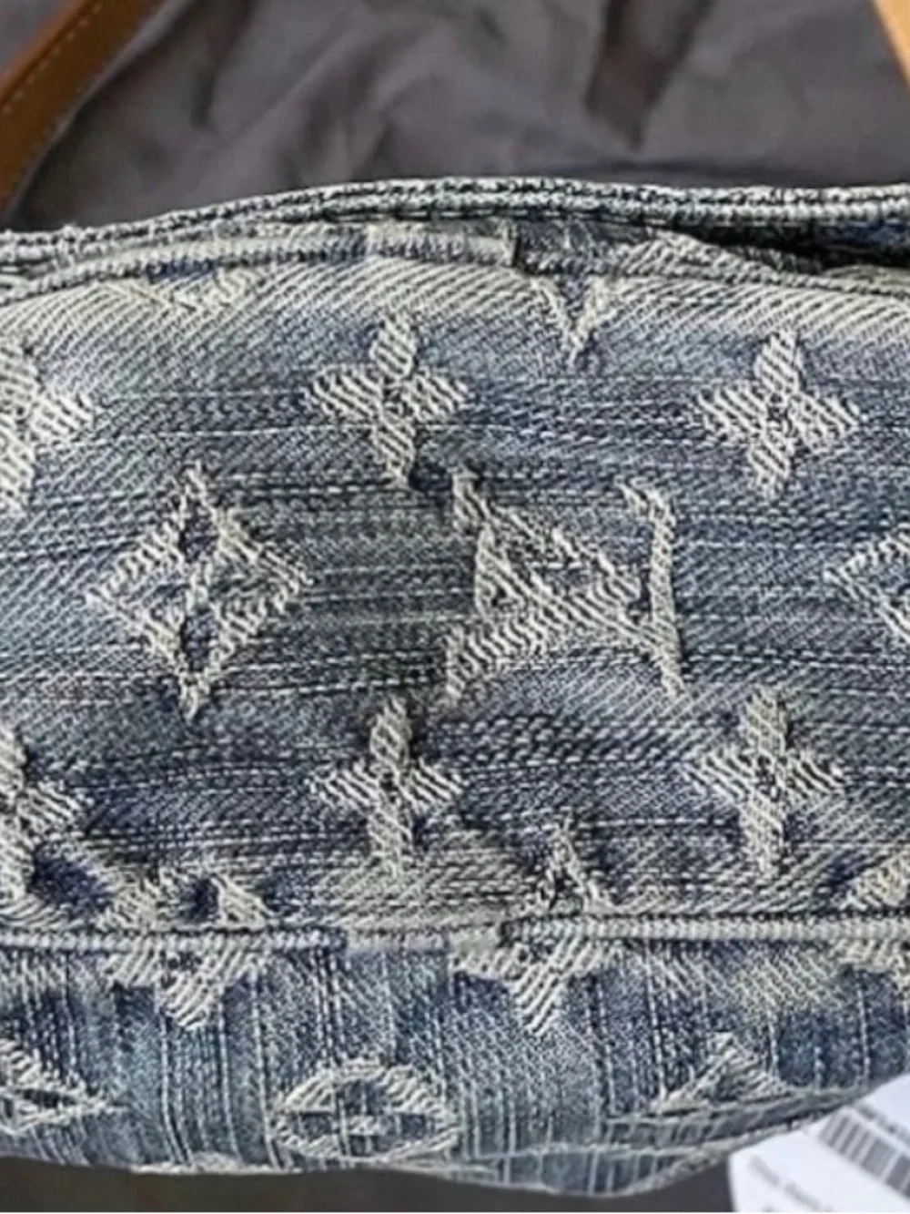 💕Louis Vuitton Monogram Denim Camera Bag Crossbody